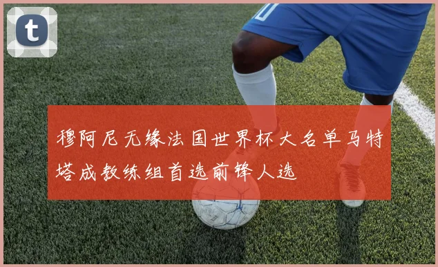 穆阿尼无缘法国世界杯大名单马特塔成教练组首选前锋人选